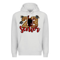 Dove Grey senior 2023 Premium Hoodie - Zillion Design Studio