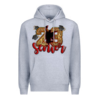 Heather Grey senior 2023 Premium Hoodie - Zillion Design Studio