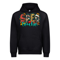 Black special education teacher Urban Hoodie - Zillion Design Studio