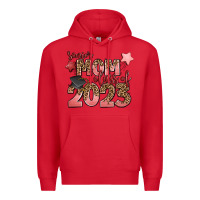 Red senior mom class of 2023 Premium Hoodie - Zillion Design Studio