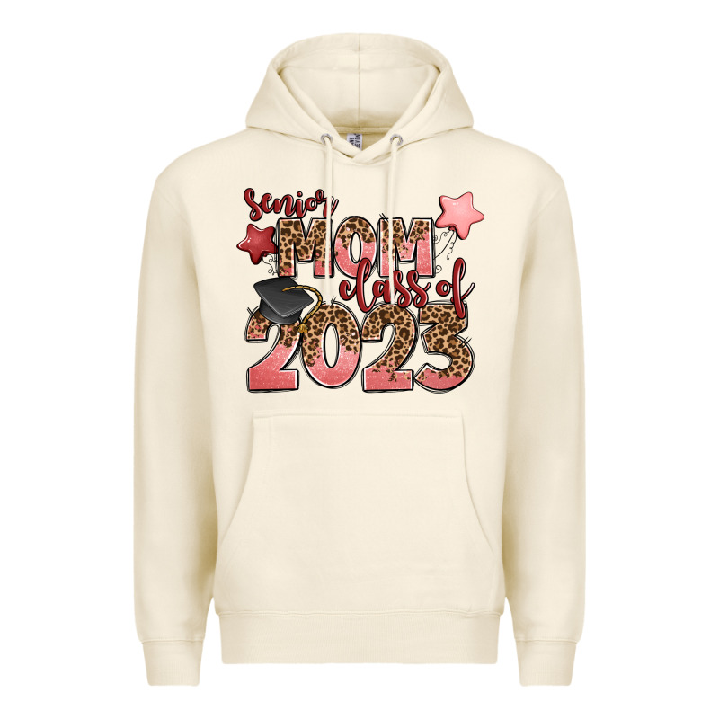 Senior Mom Class Of 2023 Premium Hoodie by Zillion Design Studio | Teevron