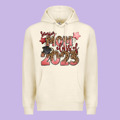 Senior Mom Class Of 2023 Premium Hoodie Designed By Zillion Design Studio