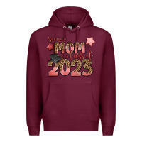 Burgundy senior mom class of 2023 Premium Hoodie - Zillion Design Studio
