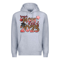 Heather Grey senior mom class of 2023 Premium Hoodie - Zillion Design Studio