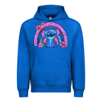 Cobalt stitch rainbow Urban Hoodie - Zillion Design Studio