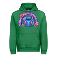 Emerald stitch rainbow Urban Hoodie - Zillion Design Studio