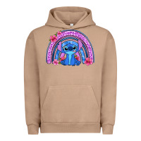 Pigment Burro stitch rainbow Urban Hoodie - Zillion Design Studio