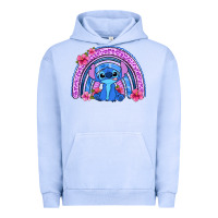 Pigment Grape Ice stitch rainbow Urban Hoodie - Zillion Design Studio