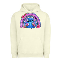 Pigment Pistachio stitch rainbow Urban Hoodie - Zillion Design Studio