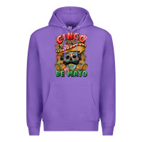 Purple cinco de mayo (1) Premium Hoodie - CTS Tumbler Store