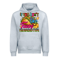 Heather Grey if you dont like tacos im nacho type Urban Hoodie - CTS Tumbler Store