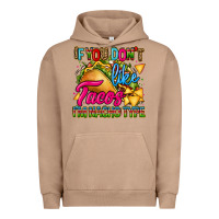 Pigment Burro if you dont like tacos im nacho type Urban Hoodie - CTS Tumbler Store