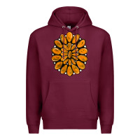 Burgundy orange gemstone Premium Hoodie - RanaPortraitStore