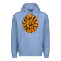 Colony Blue orange gemstone Premium Hoodie - RanaPortraitStore