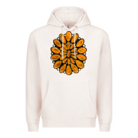Pale Pink orange gemstone Premium Hoodie - RanaPortraitStore