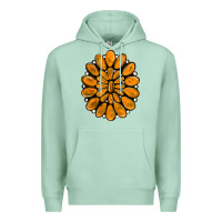 Orange Gemstone Premium Hoodie | Teevron