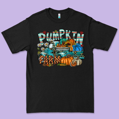 Pumpkin Farm Premium Tee Designed By Sublimationcraftshop