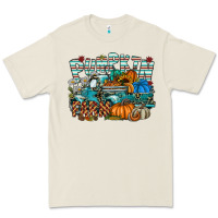 Bone pumpkin farm Premium Tee - SublimationCraftShop