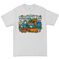 Dove Grey pumpkin farm Premium Tee - SublimationCraftShop