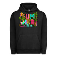 Pigment Black summer vibes Urban Hoodie - Zillion Design Studio