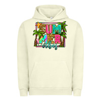 Pigment Pistachio summer vibes Urban Hoodie - Zillion Design Studio