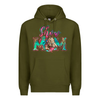 Army Green show mom horse Premium Hoodie - Zillion Design Studio
