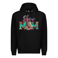 Black show mom horse Premium Hoodie - Zillion Design Studio