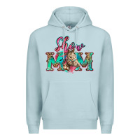 Blue Mist show mom horse Premium Hoodie - Zillion Design Studio