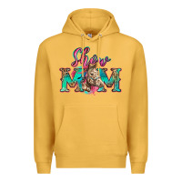 Mustard show mom horse Premium Hoodie - Zillion Design Studio