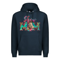 Navy show mom horse Premium Hoodie - Zillion Design Studio