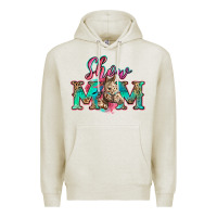 Oatmeal Heather show mom horse Premium Hoodie - Zillion Design Studio