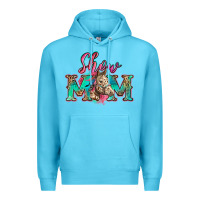 Ocean Blue show mom horse Premium Hoodie - Zillion Design Studio