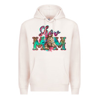 Pale Pink show mom horse Premium Hoodie - Zillion Design Studio