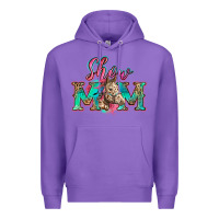 Purple show mom horse Premium Hoodie - Zillion Design Studio