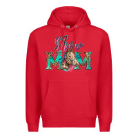 Red show mom horse Premium Hoodie - Zillion Design Studio