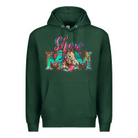 Sports Green show mom horse Premium Hoodie - Zillion Design Studio