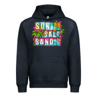 Navy sun salt sand summer Urban Hoodie - Zillion Design Studio