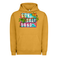 Pigment Peanut Butter sun salt sand summer Urban Hoodie - Zillion Design Studio