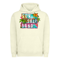 Pigment Pistachio sun salt sand summer Urban Hoodie - Zillion Design Studio