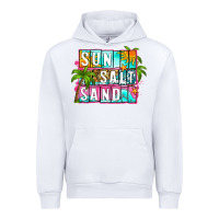 White sun salt sand summer Urban Hoodie - Zillion Design Studio