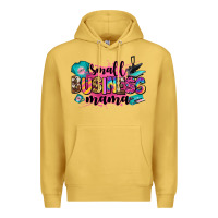 Antique Gold small business mama Premium Hoodie - Zillion Design Studio