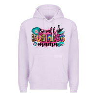 Lilac small business mama Premium Hoodie - Zillion Design Studio