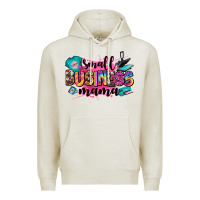 Oatmeal Heather small business mama Premium Hoodie - Zillion Design Studio