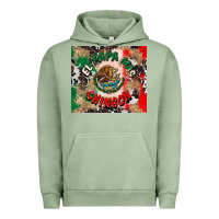 Pigment Oil Green el papa mas chingon tumbler 3 Urban Hoodie - CTS Tumbler Store