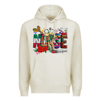 Oatmeal Heather cinco de mayo nurse Premium Hoodie - CTS Tumbler Store