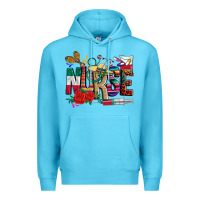 Ocean Blue cinco de mayo nurse Premium Hoodie - CTS Tumbler Store