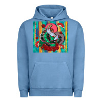 Pigment Pebble Blue flamenco dancer tumbler 3 Urban Hoodie - CTS Tumbler Store