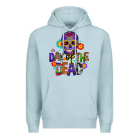 Blue Mist day of the dead mexico Premium Hoodie - CTS Tumbler Store