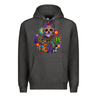 Charcoal Heather day of the dead mexico Premium Hoodie - CTS Tumbler Store