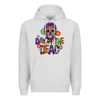 Dove Grey day of the dead mexico Premium Hoodie - CTS Tumbler Store